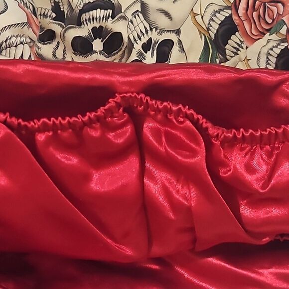 Hemet Fiesta De San Marcos Day Of The Dead Messenger Bag Shoulder Cotton RareEUC - Picture 6 of 9